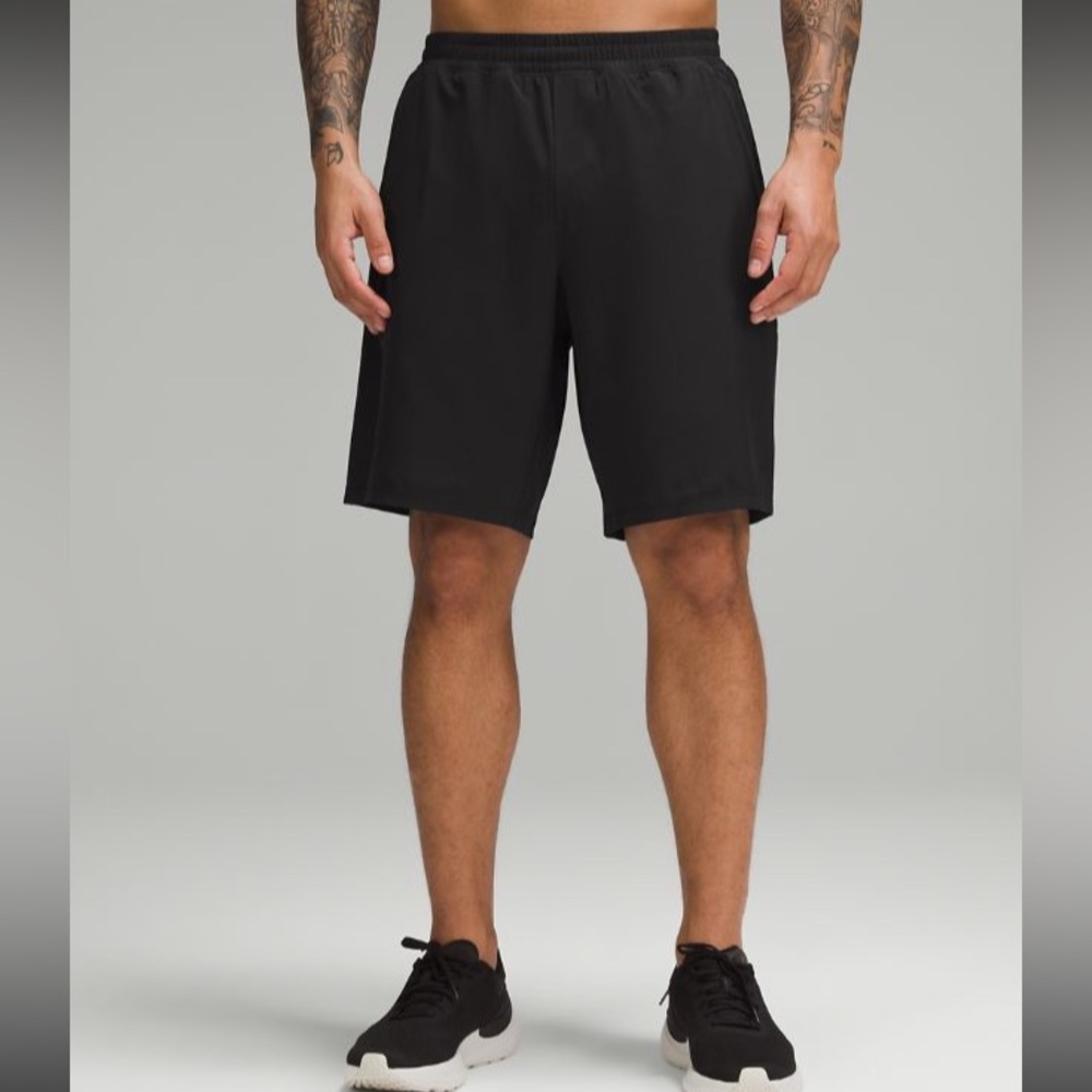NWT  Lululemon Pace Breaker Lined Short 9" Black XXL